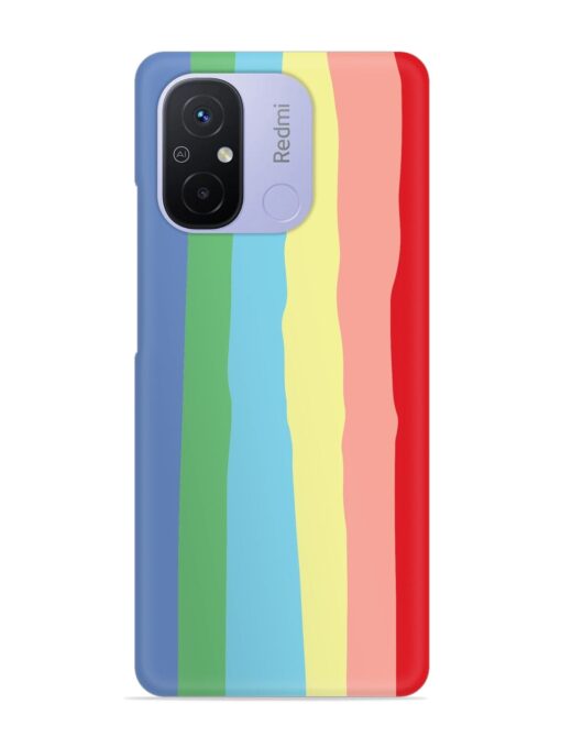 Rainbow Premium Shade Snap Case for Xiaomi Redmi 12C Zapvi