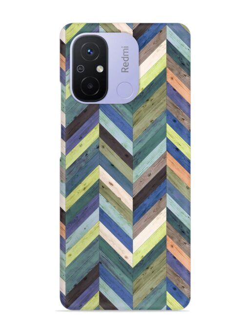 Chevron Random Color Snap Case for Xiaomi Redmi 12C Zapvi