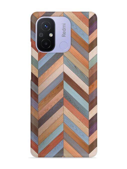 Seamless Wood Parquet Snap Case for Xiaomi Redmi 12C