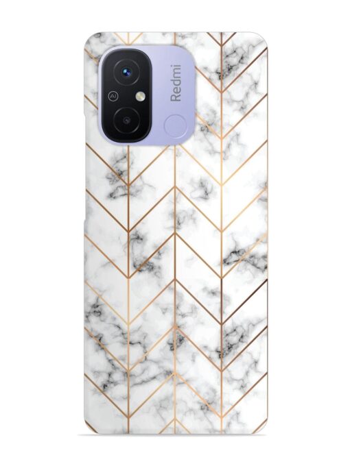 Vector Marble Texture Snap Case for Xiaomi Redmi 12C Zapvi