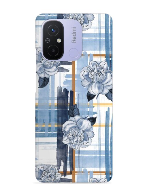 Watercolor Pattern Rose Snap Case for Xiaomi Redmi 12C Zapvi