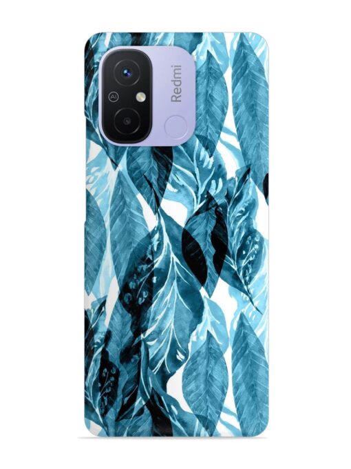 Leaves Pattern Jungle Snap Case for Xiaomi Redmi 12C Zapvi