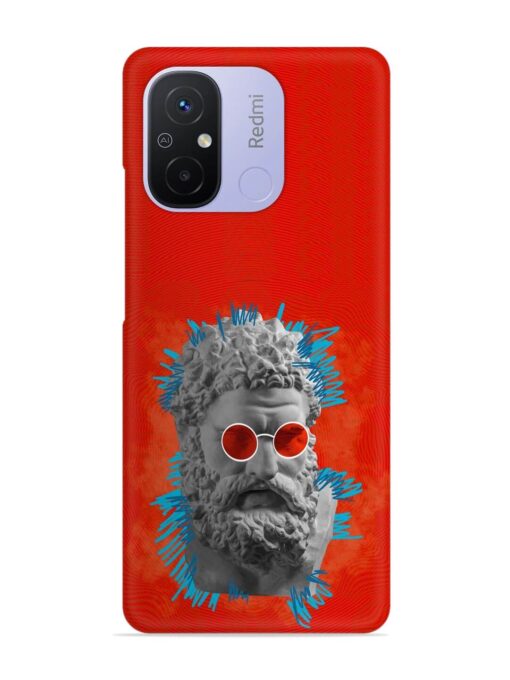 Contemporary Art Concept Snap Case for Xiaomi Redmi 12C Zapvi