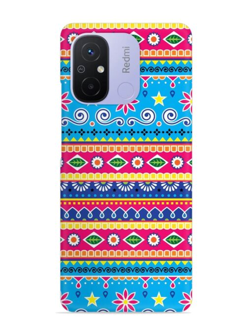 Indian Seamless Snap Case for Xiaomi Redmi 12C Zapvi