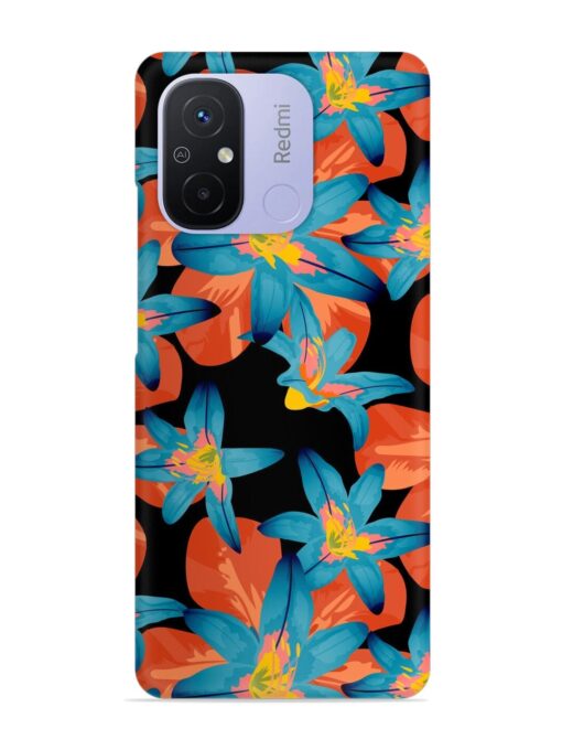 Philippine Flowers Seamless Snap Case for Xiaomi Redmi 12C Zapvi