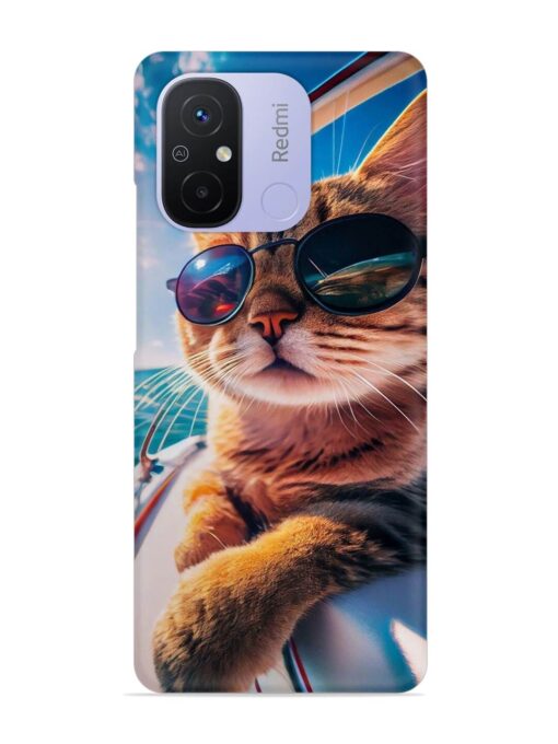 Cat In Style Snap Case for Xiaomi Redmi 12C Zapvi