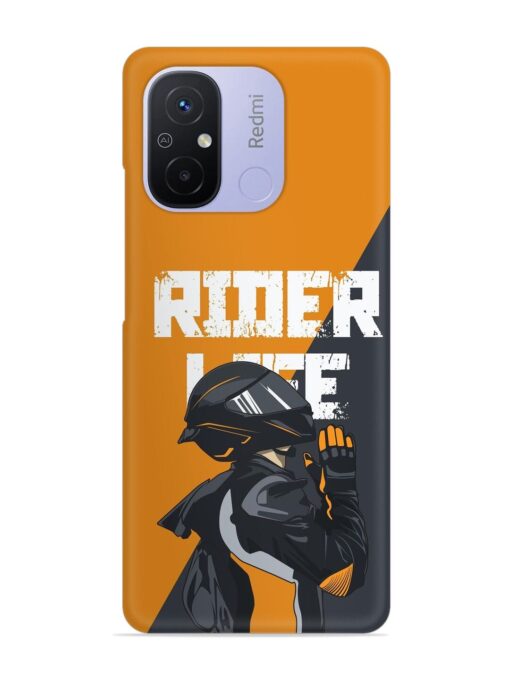 Rider Life Snap Case for Xiaomi Redmi 12C Zapvi