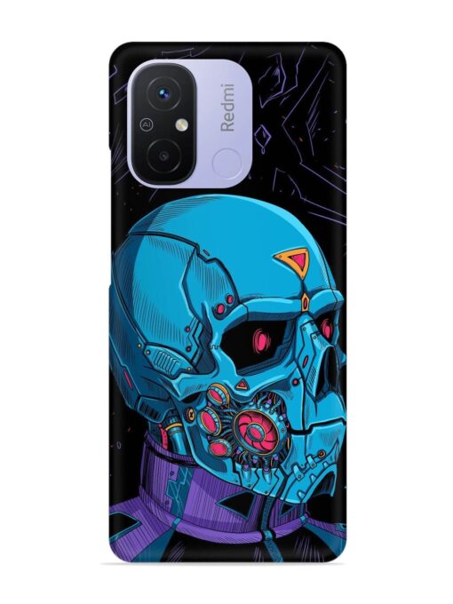 Skull Robo Vector Snap Case for Xiaomi Redmi 12C Zapvi