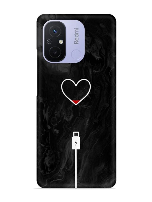 Heart Charging Vector Snap Case for Xiaomi Redmi 12C Zapvi