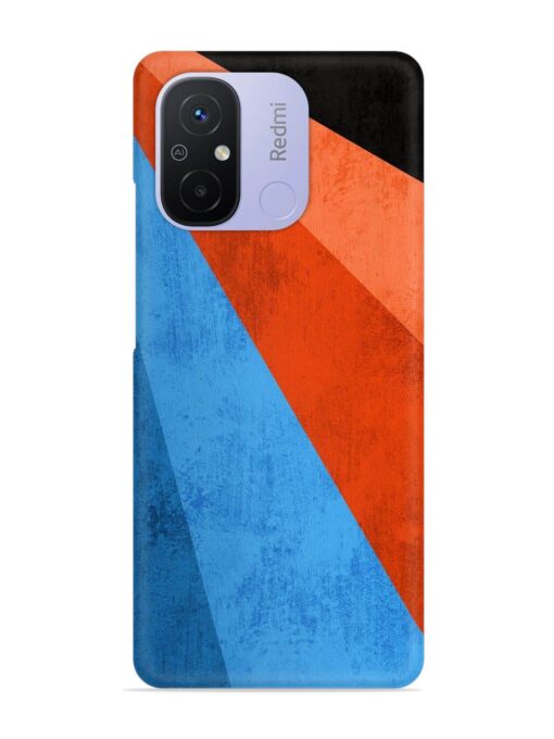 Modern Matte Abstract Snap Case for Xiaomi Redmi 12C Zapvi