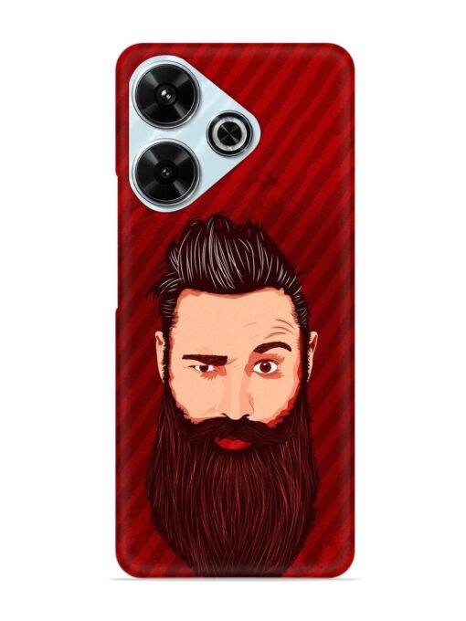 Beardo Man Snap Case for Xiaomi Redmi 13 (5G) Zapvi