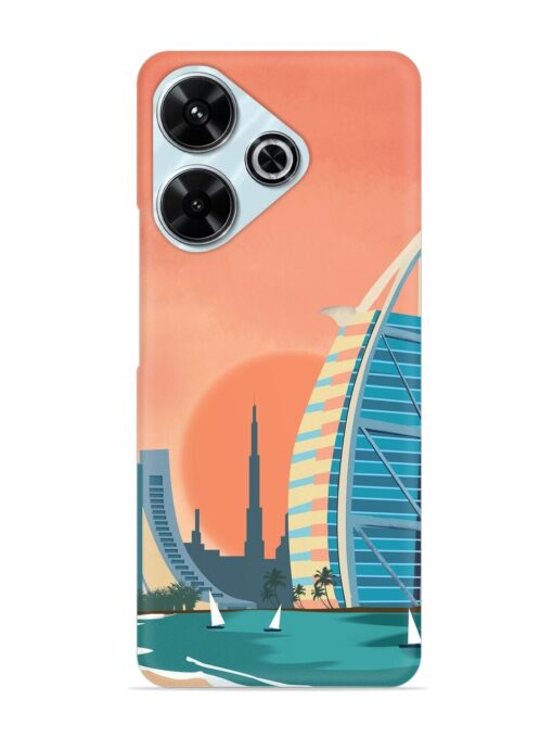 Dubai Architectural Scenery Snap Case for Xiaomi Redmi 13 (5G)