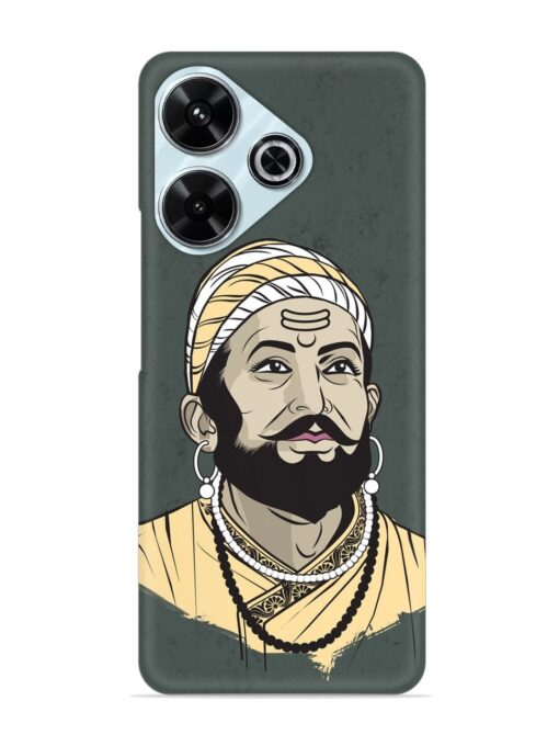 Shivaji Maharaj Vector Art Snap Case for Xiaomi Redmi 13 (5G)