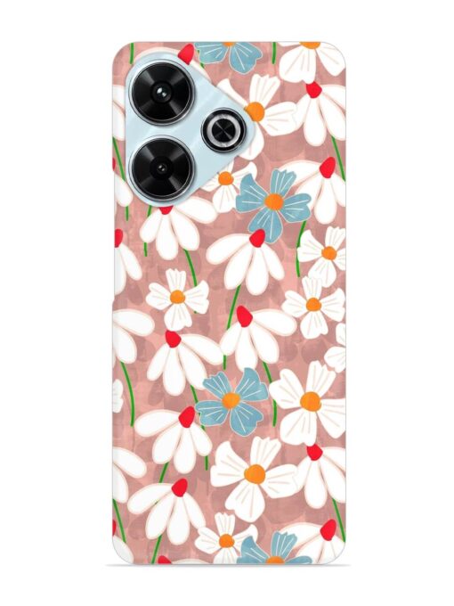 Abstract Petal Flowers Snap Case for Xiaomi Redmi 13 (5G) Zapvi