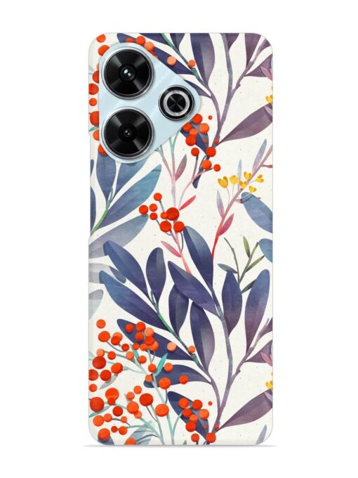 Seamless Floral Pattern Snap Case for Xiaomi Redmi 13 (5G) Zapvi