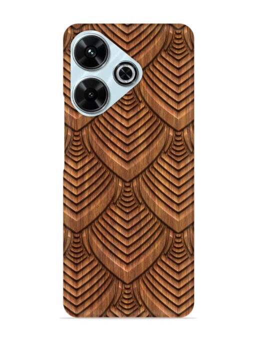 Carved Pattern On Snap Case for Xiaomi Redmi 13 (5G) Zapvi