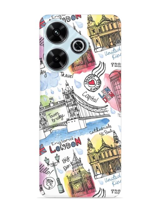 Vector London Landmark Snap Case for Xiaomi Redmi 13 (5G) Zapvi