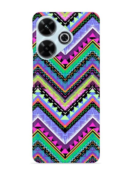 Tribal Aztec Print Snap Case for Xiaomi Redmi 13 (5G)