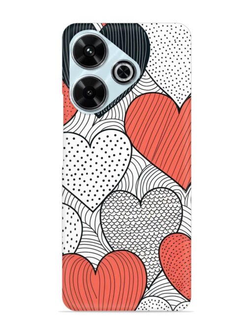 Girly Heart Seamless Snap Case for Xiaomi Redmi 13 (5G)