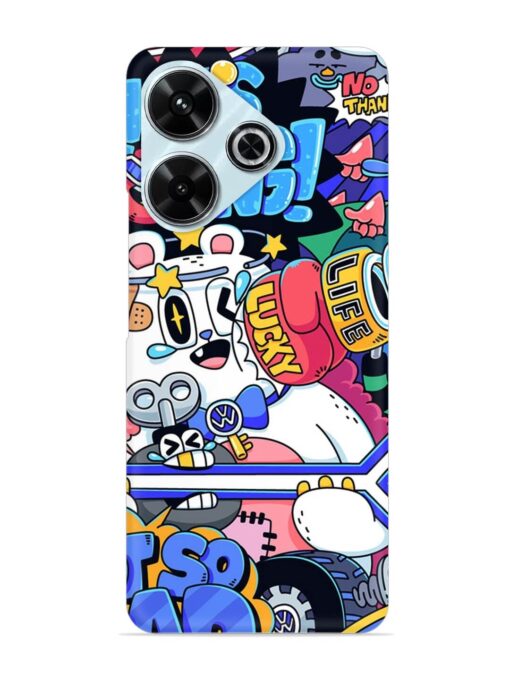 Universal Doodle Snap Case for Xiaomi Redmi 13 (5G) Zapvi