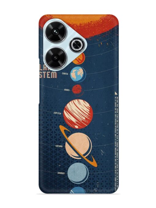 Solar System Vector Snap Case for Xiaomi Redmi 13 (5G)