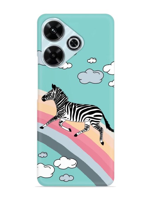 Running Zebra Snap Case for Xiaomi Redmi 13 (5G) Zapvi