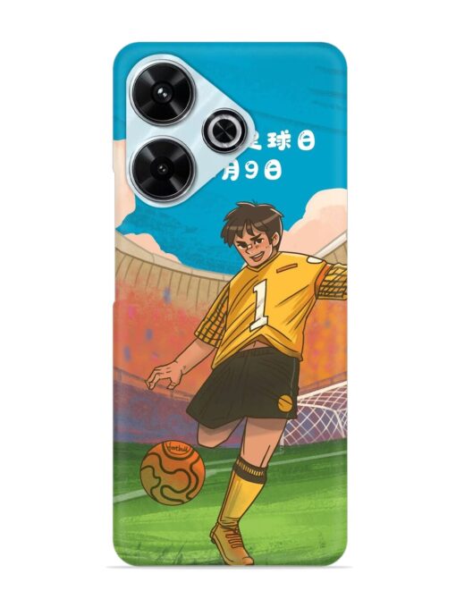 Soccer Kick Snap Case for Xiaomi Redmi 13 (5G)