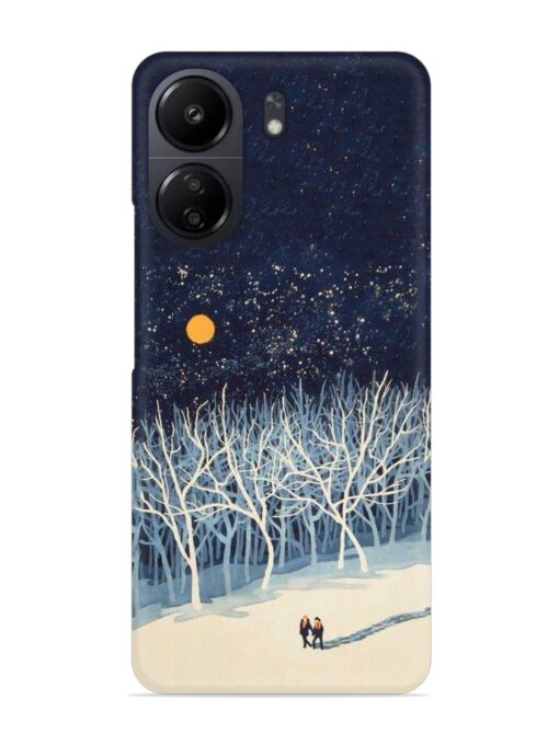 Full Moon Snowshoe Tour Snap Case for Xiaomi Redmi 13C (4G)