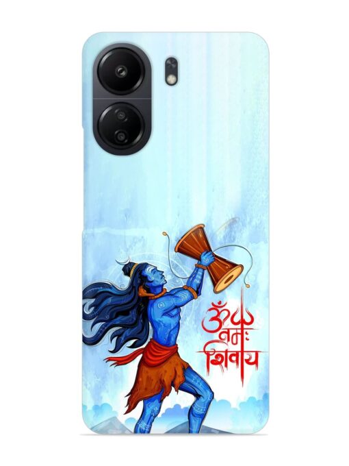 Illustration Lord Shiva Snap Case for Xiaomi Redmi 13C (4G)