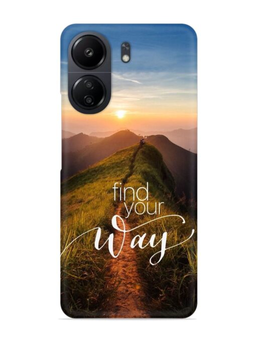 Find Your Way Snap Case for Xiaomi Redmi 13C (4G)