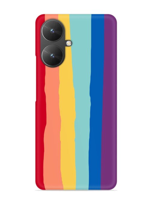 Rainbow Genuine Liquid Snap Case for Xiaomi Redmi 13C (5G) Zapvi