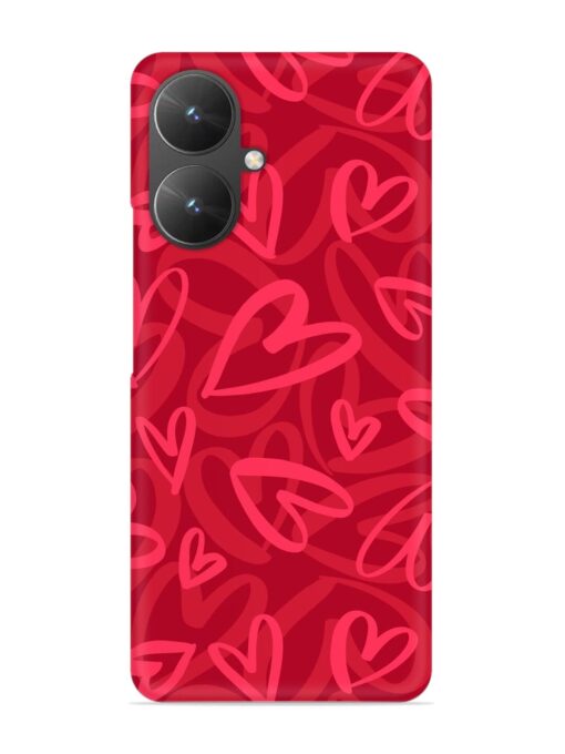 Seamless Romantic Pattern Snap Case for Xiaomi Redmi 13C (5G) Zapvi