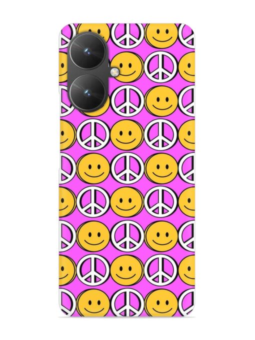 Smiley Face Peace Snap Case for Xiaomi Redmi 13C (5G) Zapvi