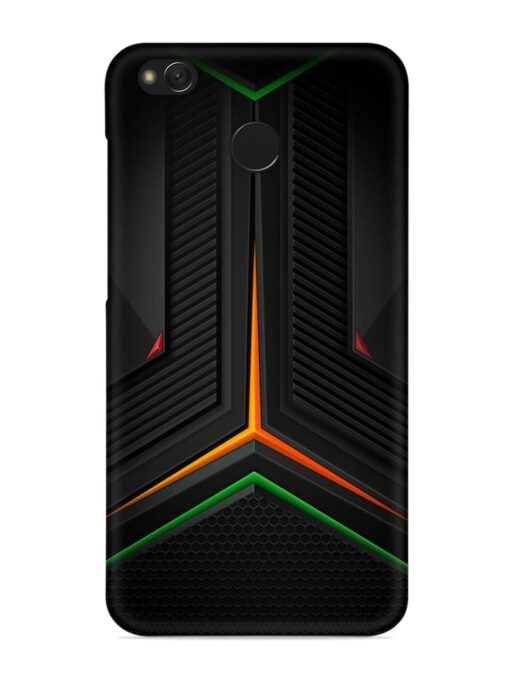 Orange Triangle Light Snap Case for Xiaomi Redmi 4 Zapvi