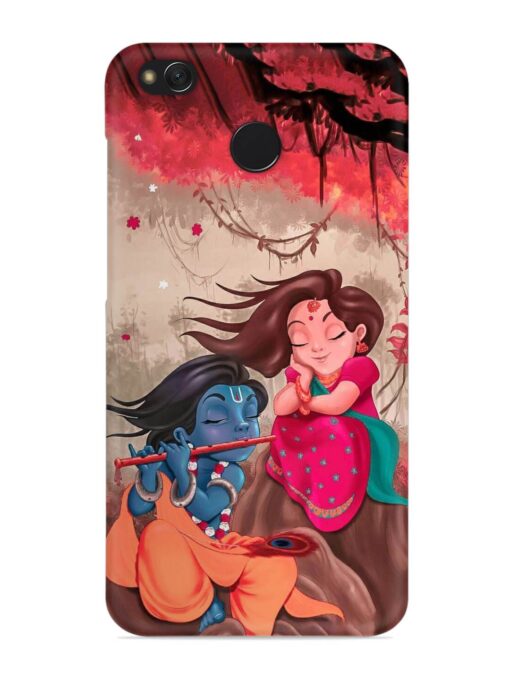 Radhe Krishna Water Art Snap Case for Xiaomi Redmi 4 Zapvi