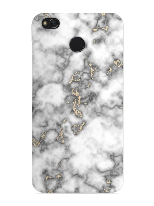 Gray And Gold Marble Snap Case for Xiaomi Redmi 4 Zapvi