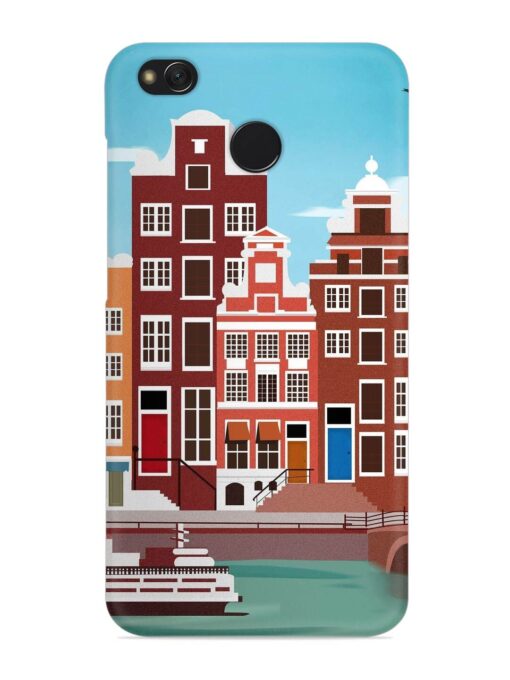 Scenery Architecture Amsterdam Landscape Snap Case for Xiaomi Redmi 4 Zapvi