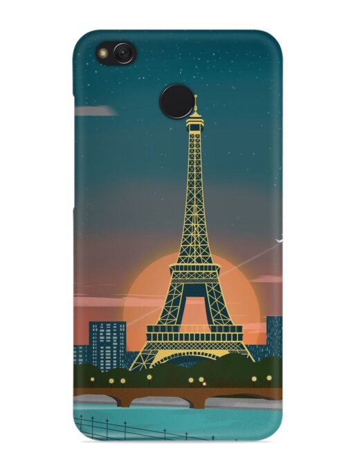 Scenery Architecture France Paris Snap Case for Xiaomi Redmi 4 Zapvi