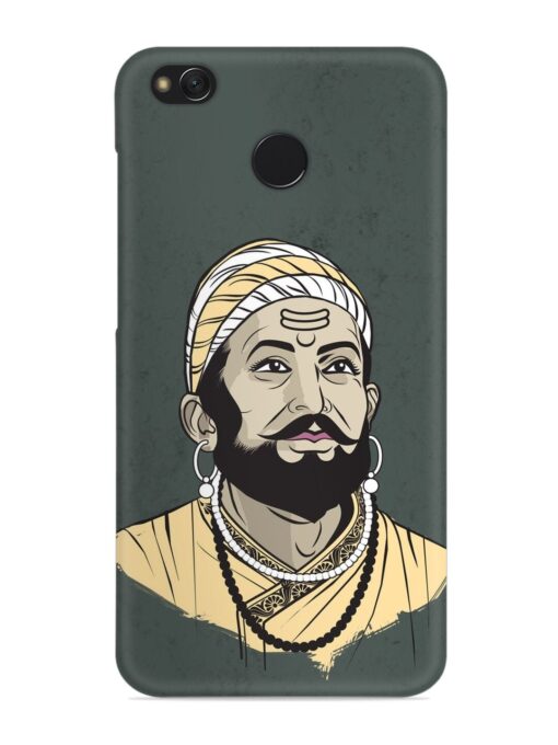 Shivaji Maharaj Vector Art Snap Case for Xiaomi Redmi 4 Zapvi