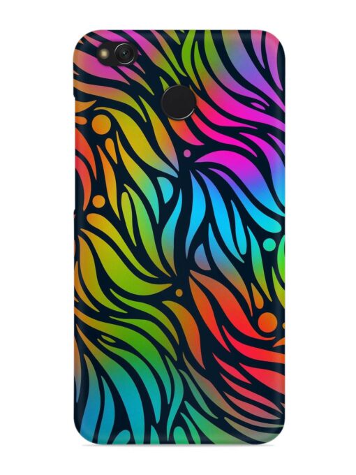 Abstract Leaf Design Snap Case for Xiaomi Redmi 4 Zapvi