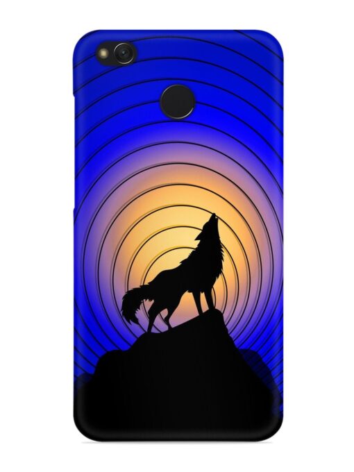 Fox Roaring Design Snap Case for Xiaomi Redmi 4