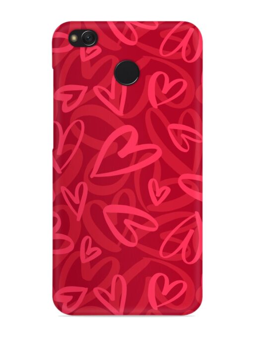 Seamless Romantic Pattern Snap Case for Xiaomi Redmi 4 Zapvi