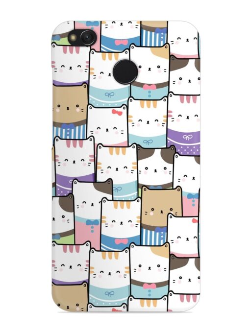 Cute Adorable Cat Snap Case for Xiaomi Redmi 4 Zapvi