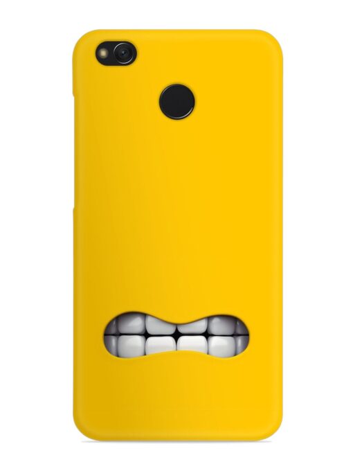 Mouth Character On Snap Case for Xiaomi Redmi 4 Zapvi