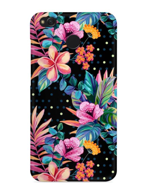 Seamless Floral Pattern Snap Case for Xiaomi Redmi 4 Zapvi