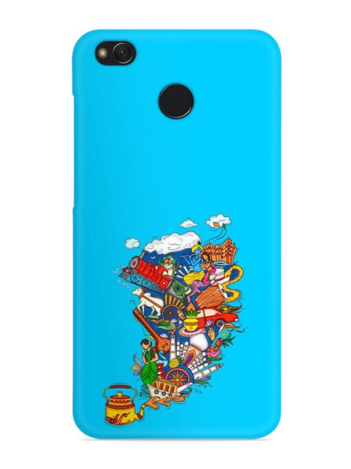 Vector Design Indian Snap Case for Xiaomi Redmi 4