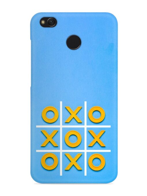 Yellow Plastic Crosses Snap Case for Xiaomi Redmi 4