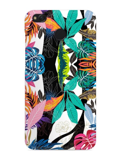 Floral Pattern Bright Snap Case for Xiaomi Redmi 4