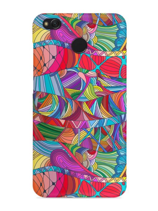 Seamless Patterns Hand Drawn Snap Case for Xiaomi Redmi 4