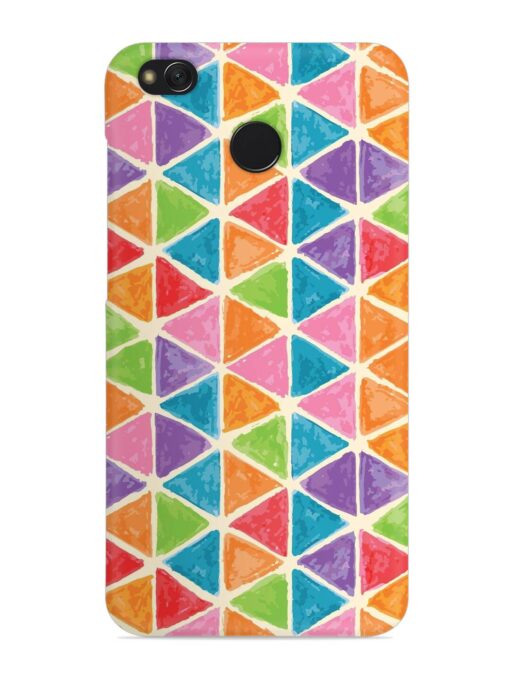 Seamless Colorful Isometric Snap Case for Xiaomi Redmi 4